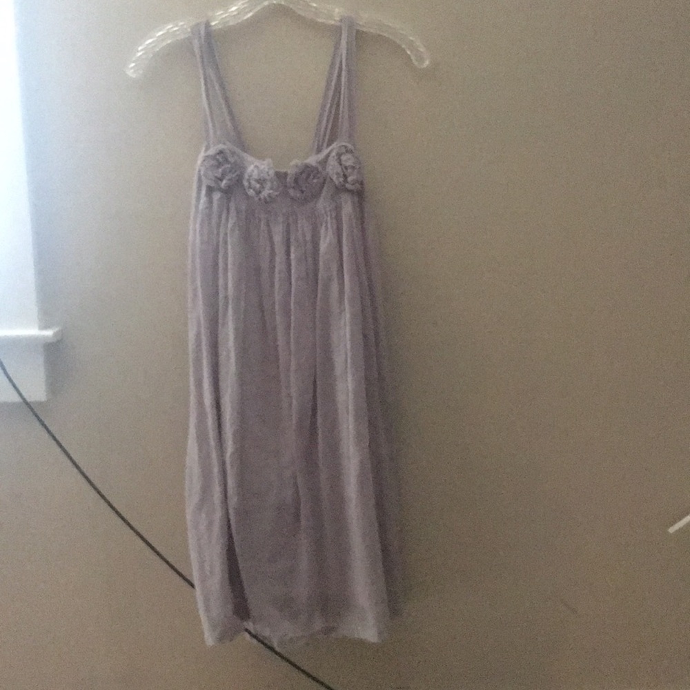 Francesca’s grey dress